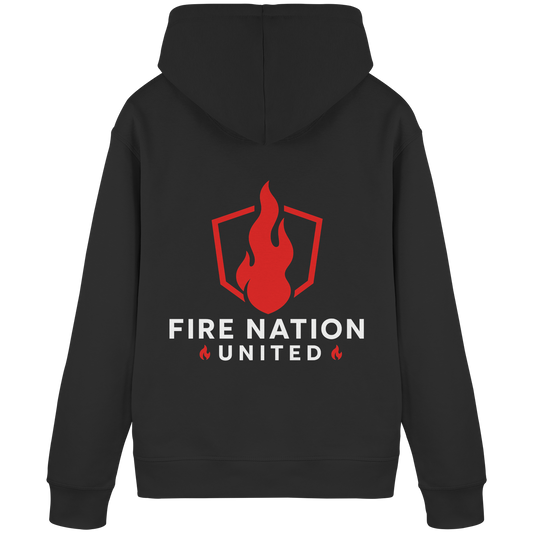 FireNation PREMIUM Hoodie – Kapuzenpullover mit Rückenlogo