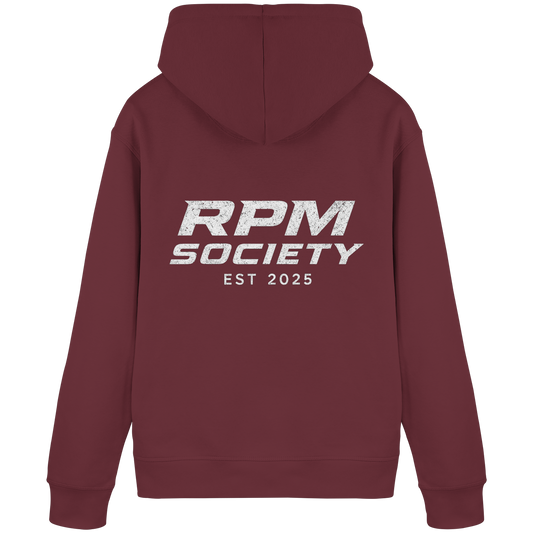 RPM PREMIUM Hoodie – Kapuzenpullover mit Rückenlogo