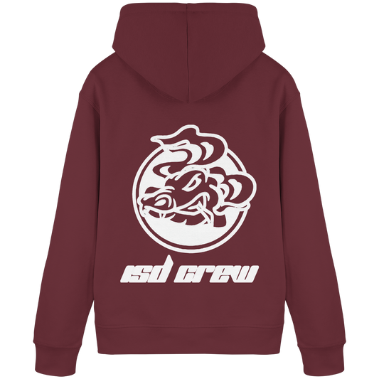 ISD Crew PREMIUM Hoodie – Kapuzenpullover mit Rückenlogo
