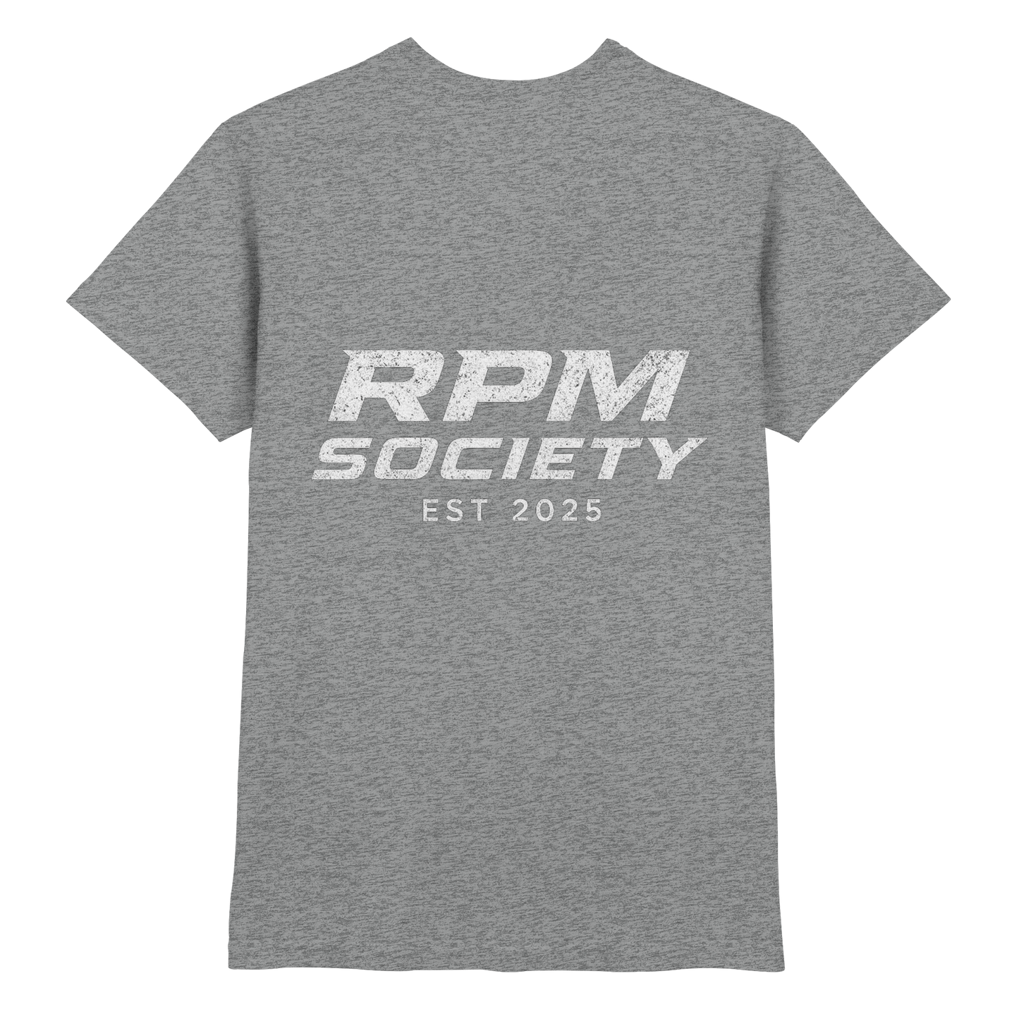 RPM Premium T-Shirt – mit Backprint