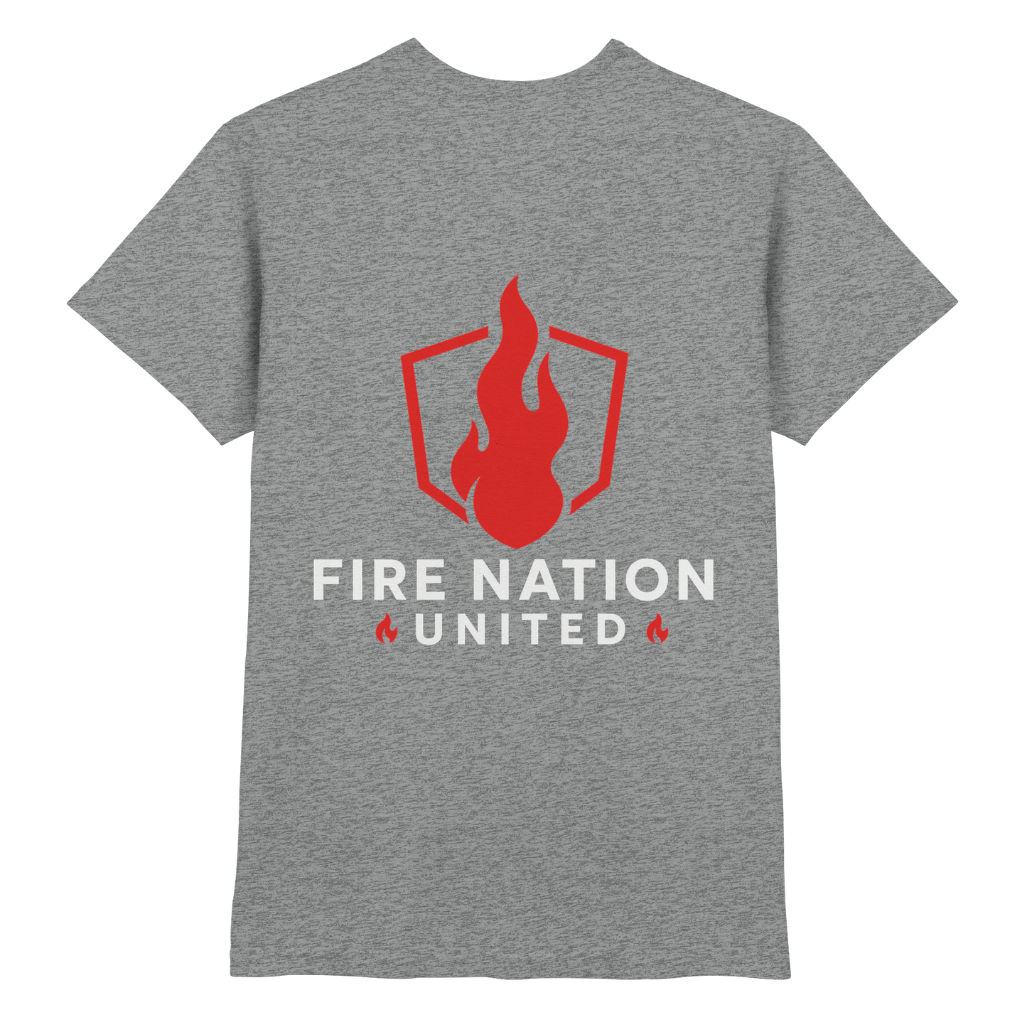 FireNation Premium T-Shirt – mit Backprint