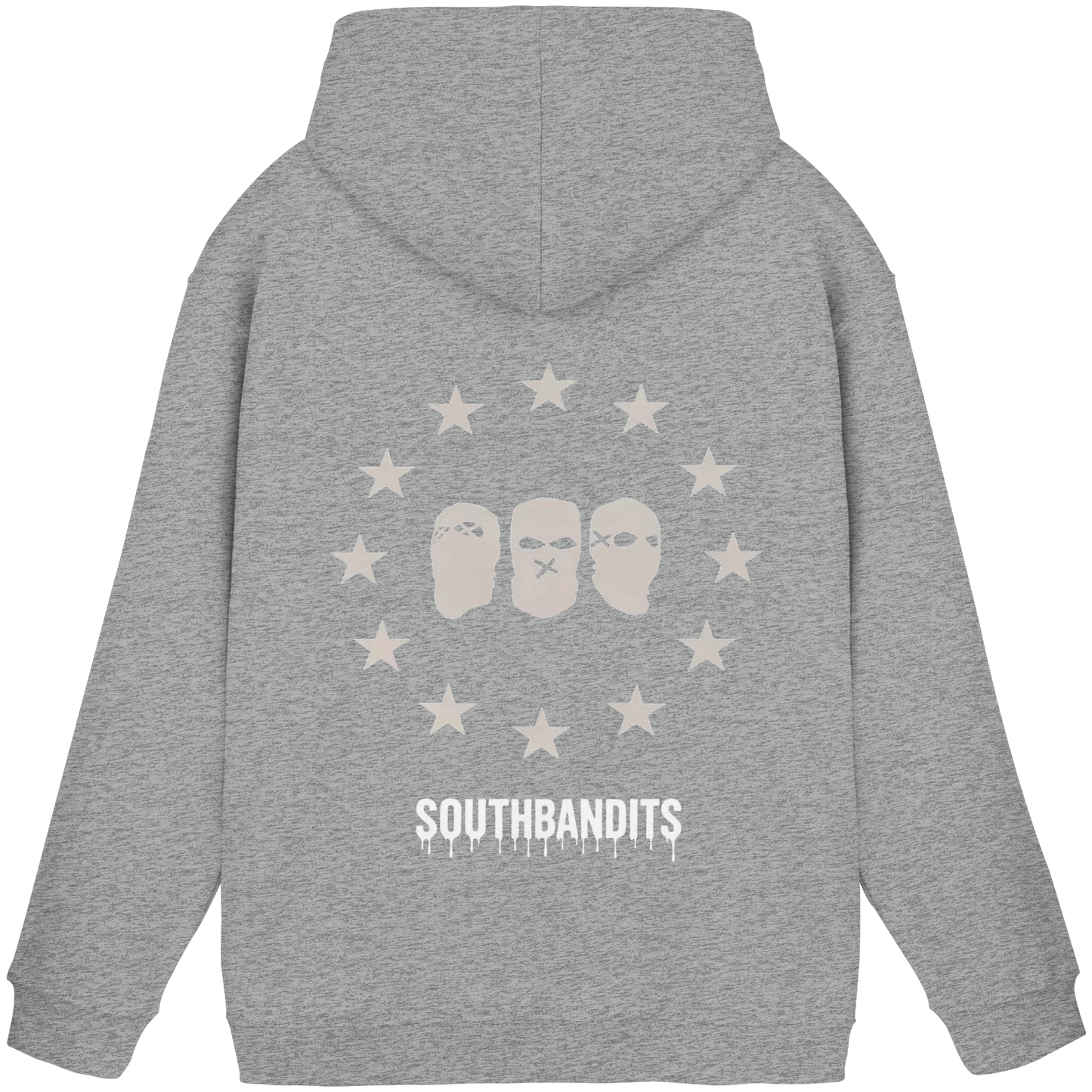 SOUTHBANDITS Premium Hoodie – Schwarzer Kapuzenpullover mit Masken-Logo