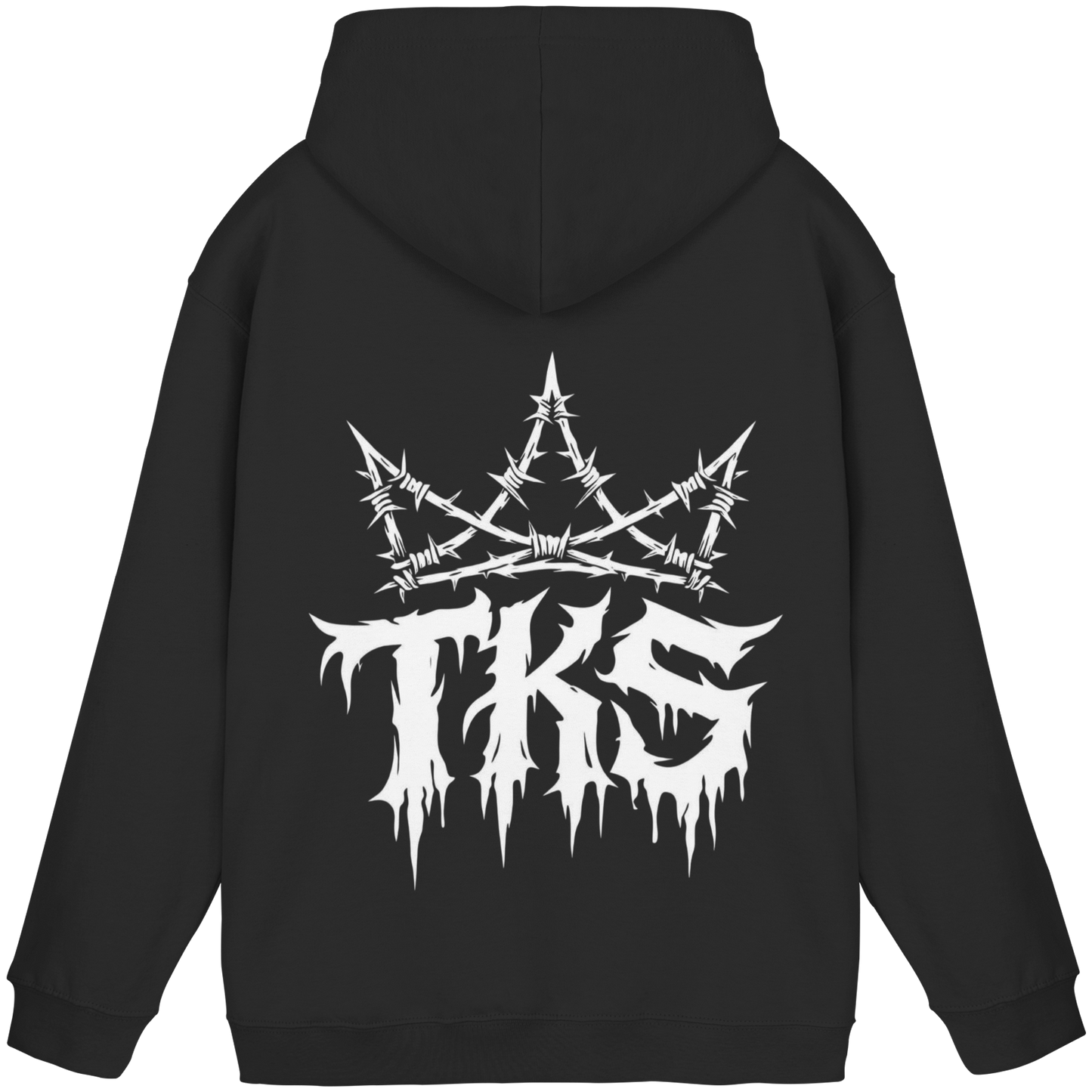TKS Hoodie – Kapuzenpullover mit Rückenlogo