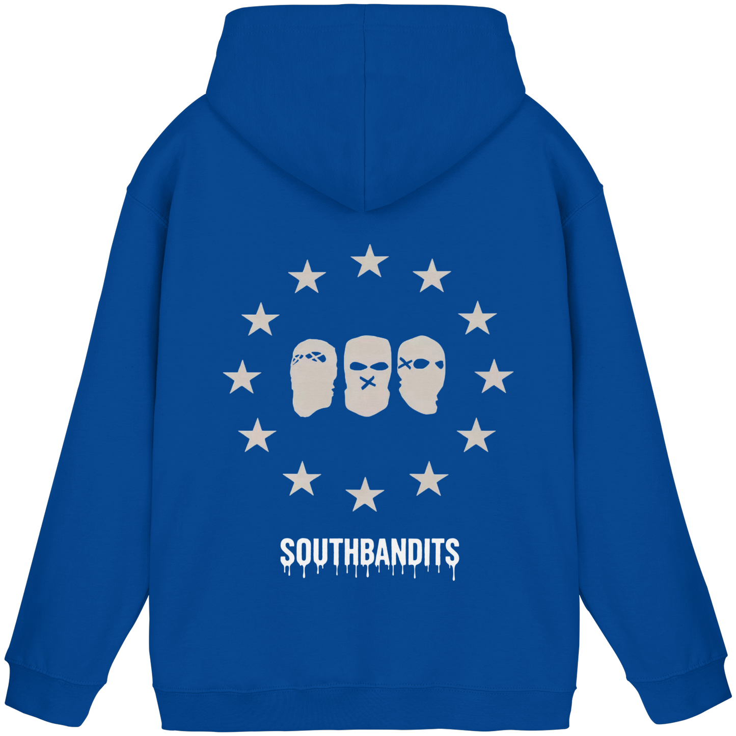 SOUTHBANDITS Premium Hoodie – Schwarzer Kapuzenpullover mit Masken-Logo