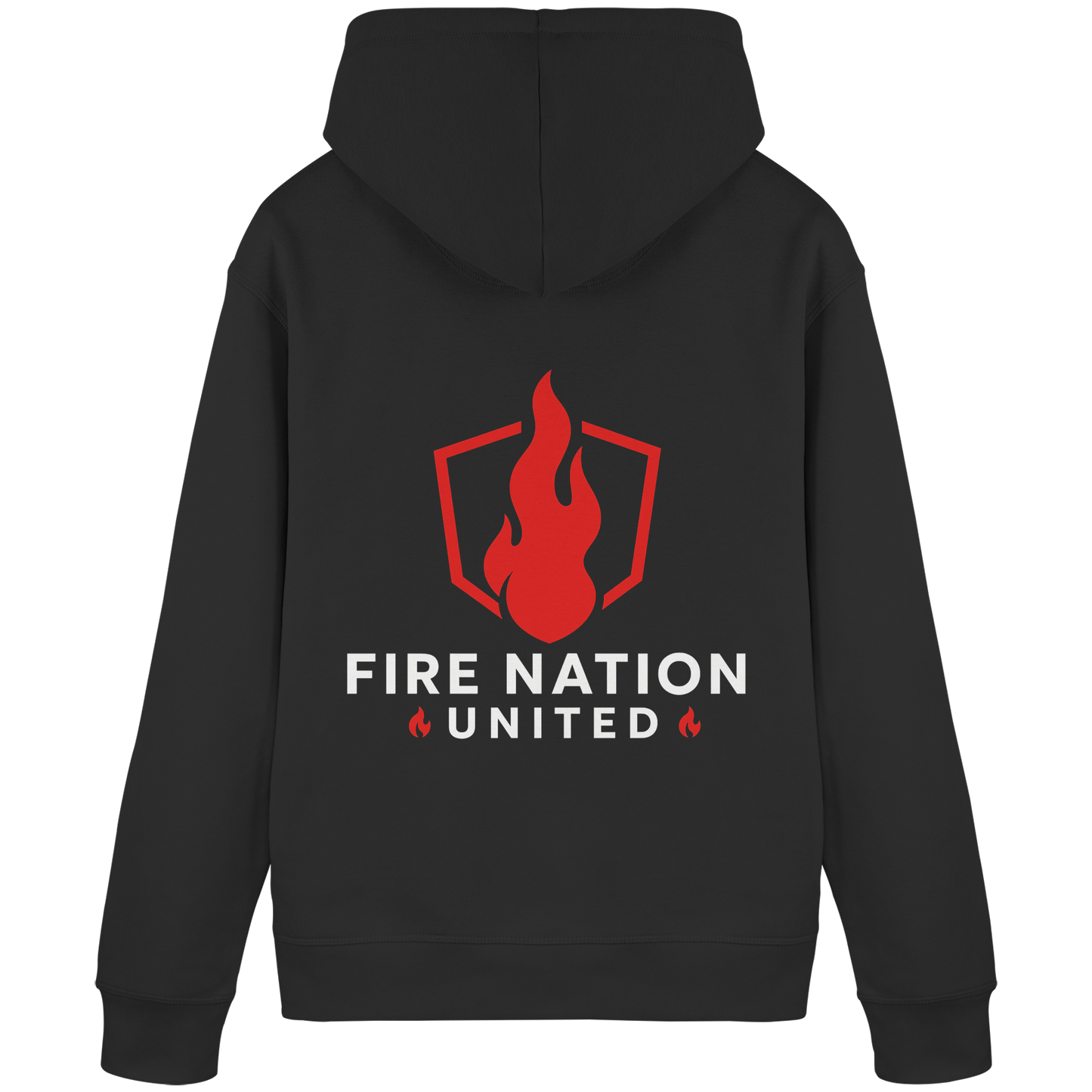 FireNation PREMIUM Hoodie – Kapuzenpullover mit Rückenlogo
