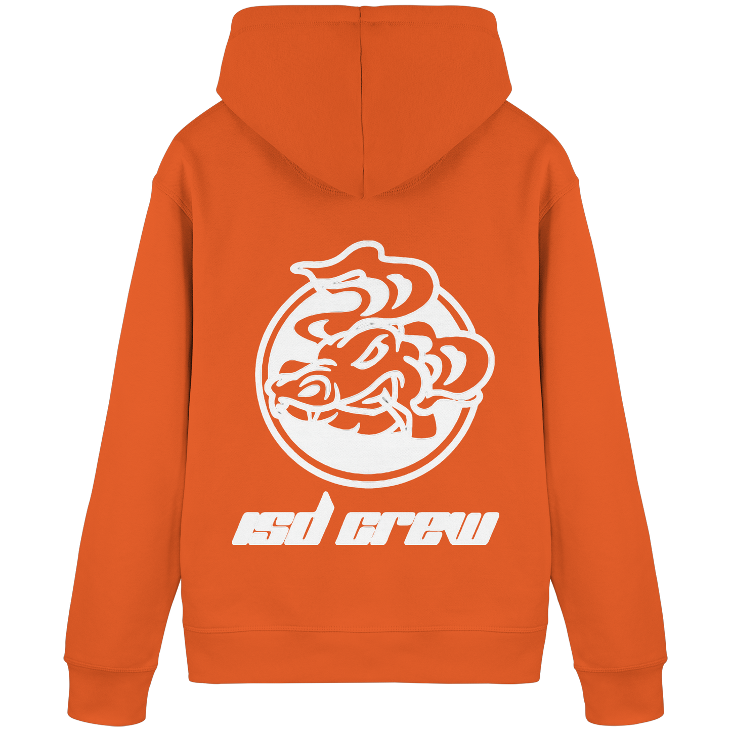 ISD Crew PREMIUM Hoodie – Kapuzenpullover mit Rückenlogo