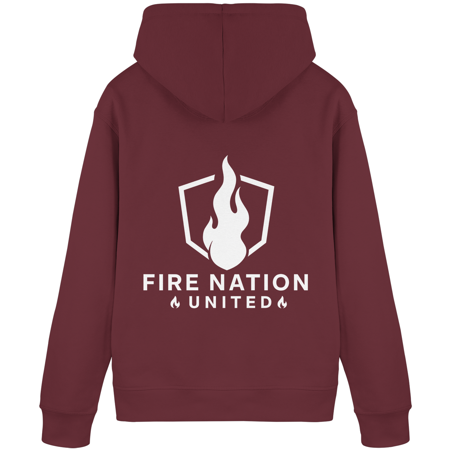 FireNation PREMIUM Hoodie –  Kapuzenpullover mit Rückenlogo
