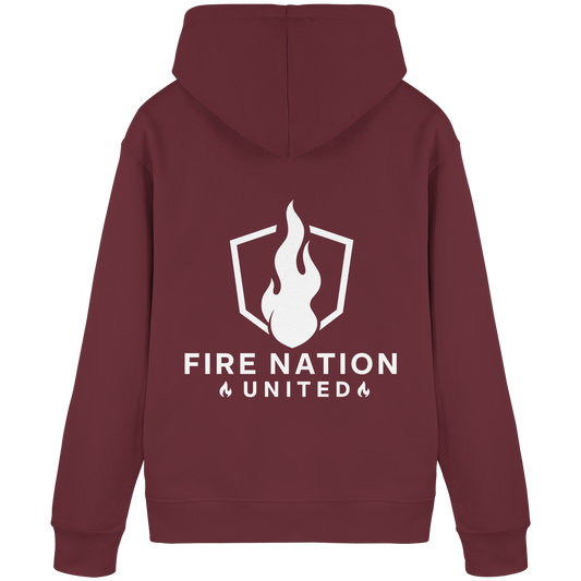 FireNation PREMIUM Hoodie –  Kapuzenpullover mit Rückenlogo