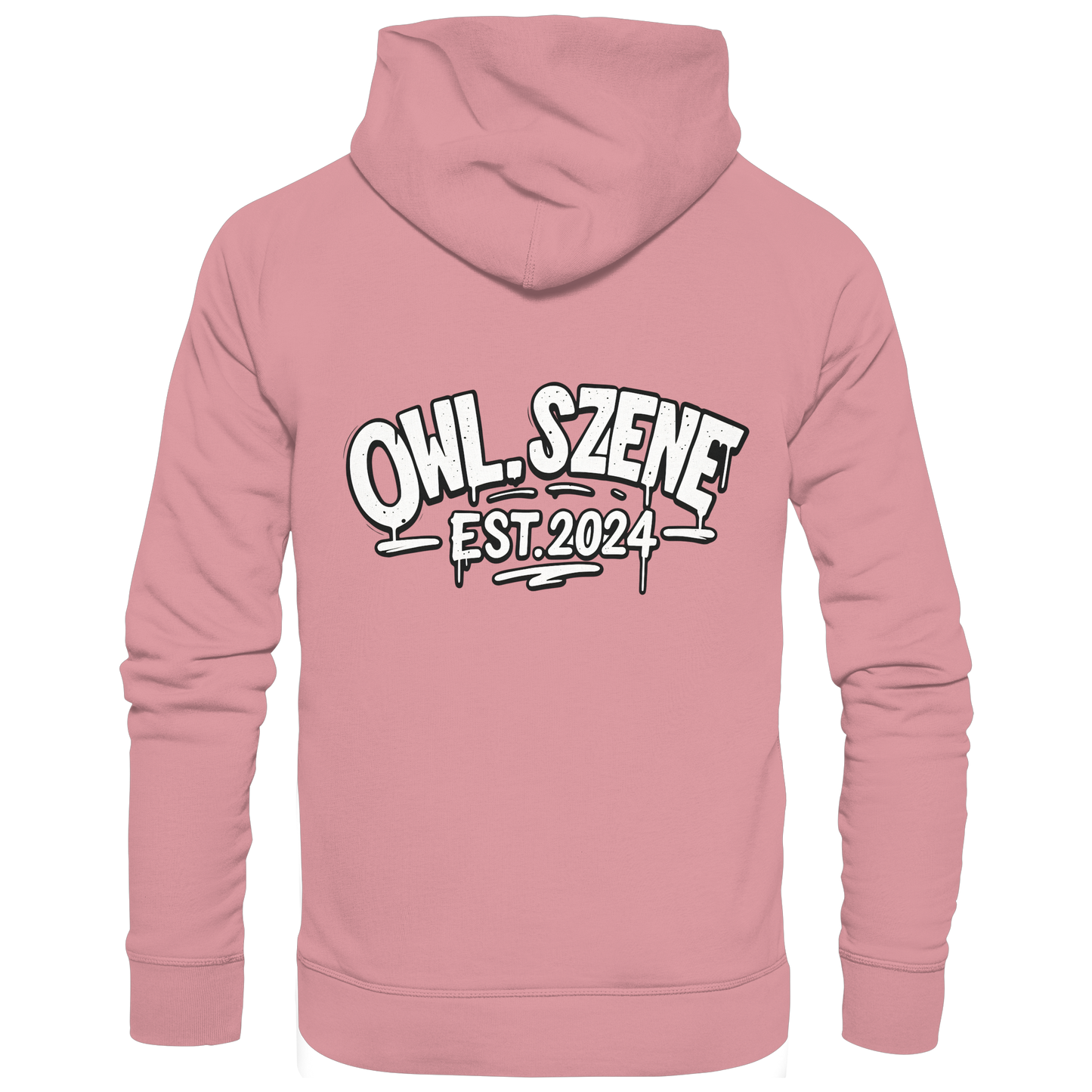 OWL SZENE PREMIUM Hoodie – Kapuzenpullover mit Rückenlogo