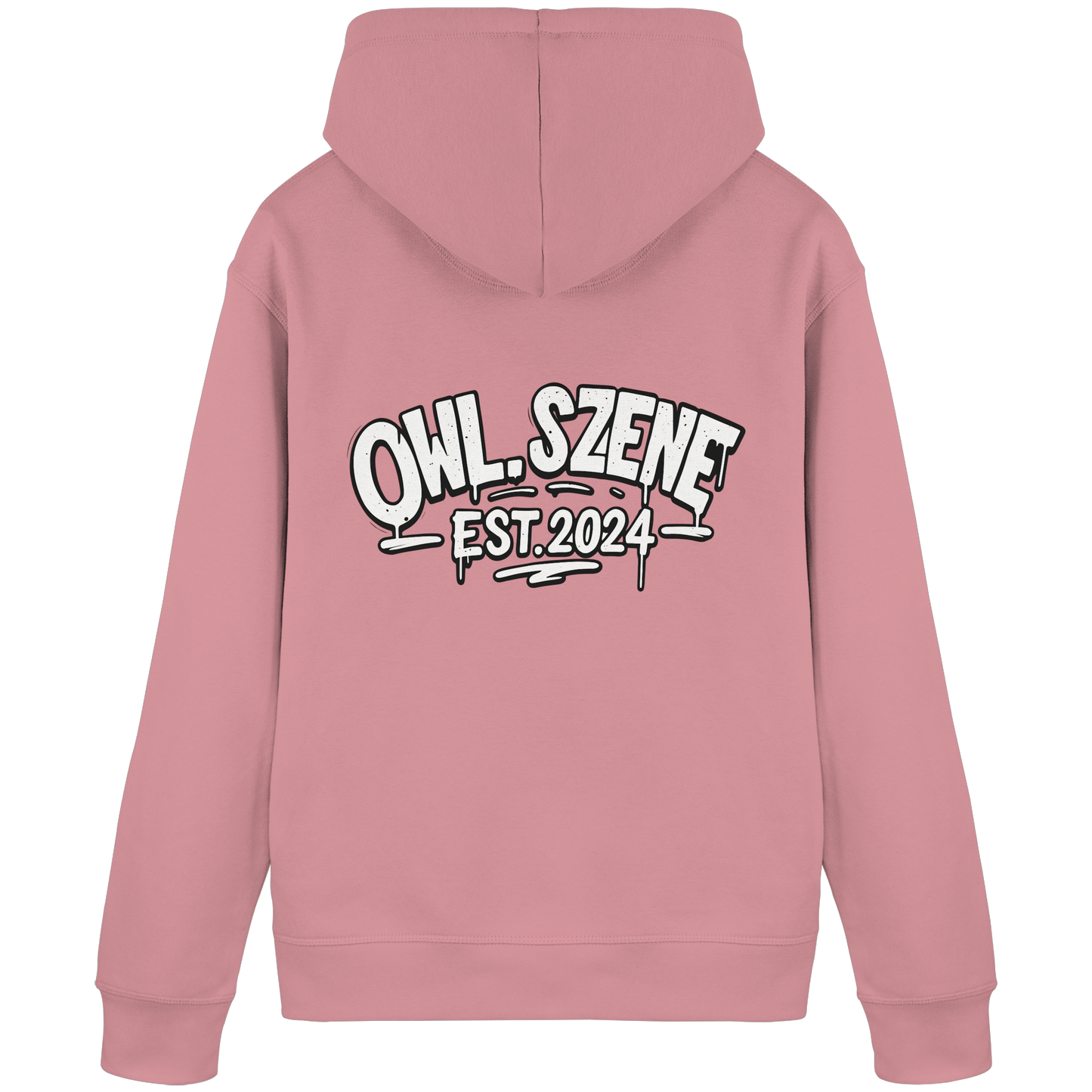 OWL SZENE PREMIUM Hoodie – Kapuzenpullover mit Rückenlogo