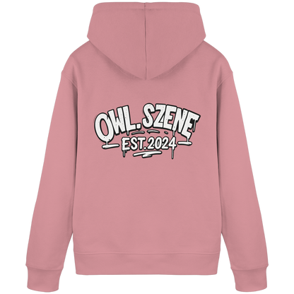 OWL SZENE PREMIUM Hoodie – Kapuzenpullover mit Rückenlogo
