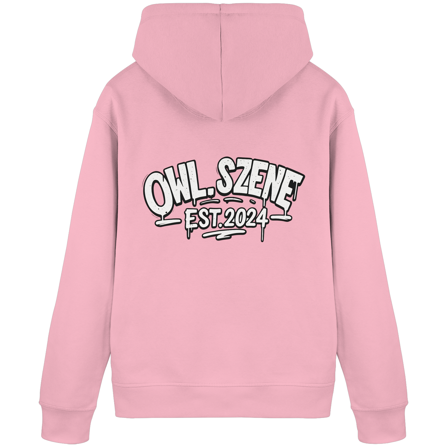 OWL SZENE PREMIUM Hoodie – Kapuzenpullover mit Rückenlogo
