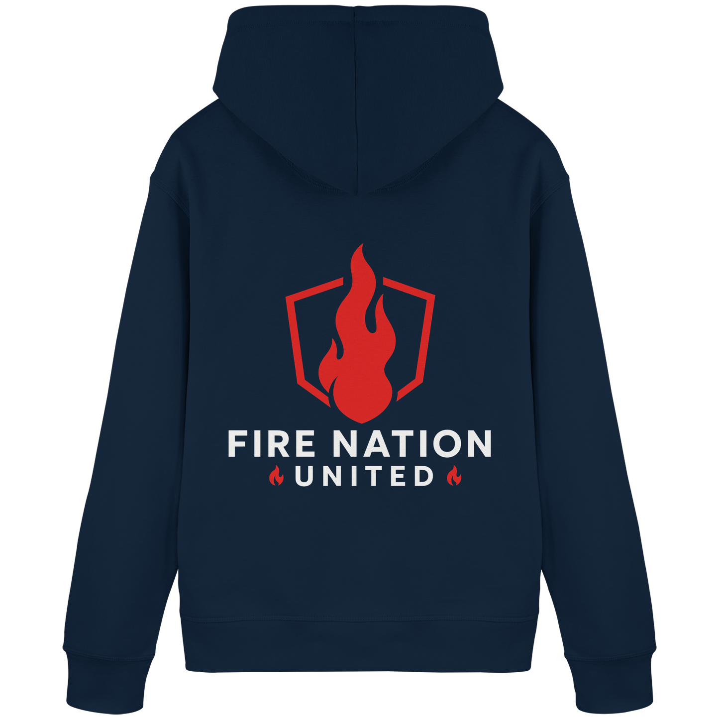 FireNation PREMIUM Hoodie – Kapuzenpullover mit Rückenlogo