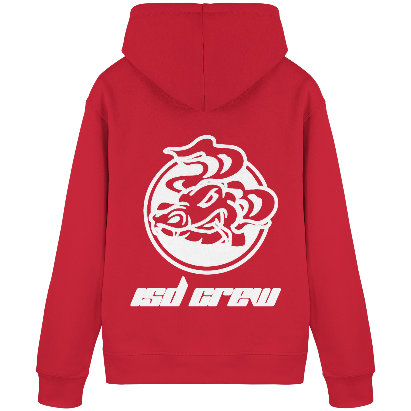 ISD Crew PREMIUM Hoodie – Kapuzenpullover mit Rückenlogo