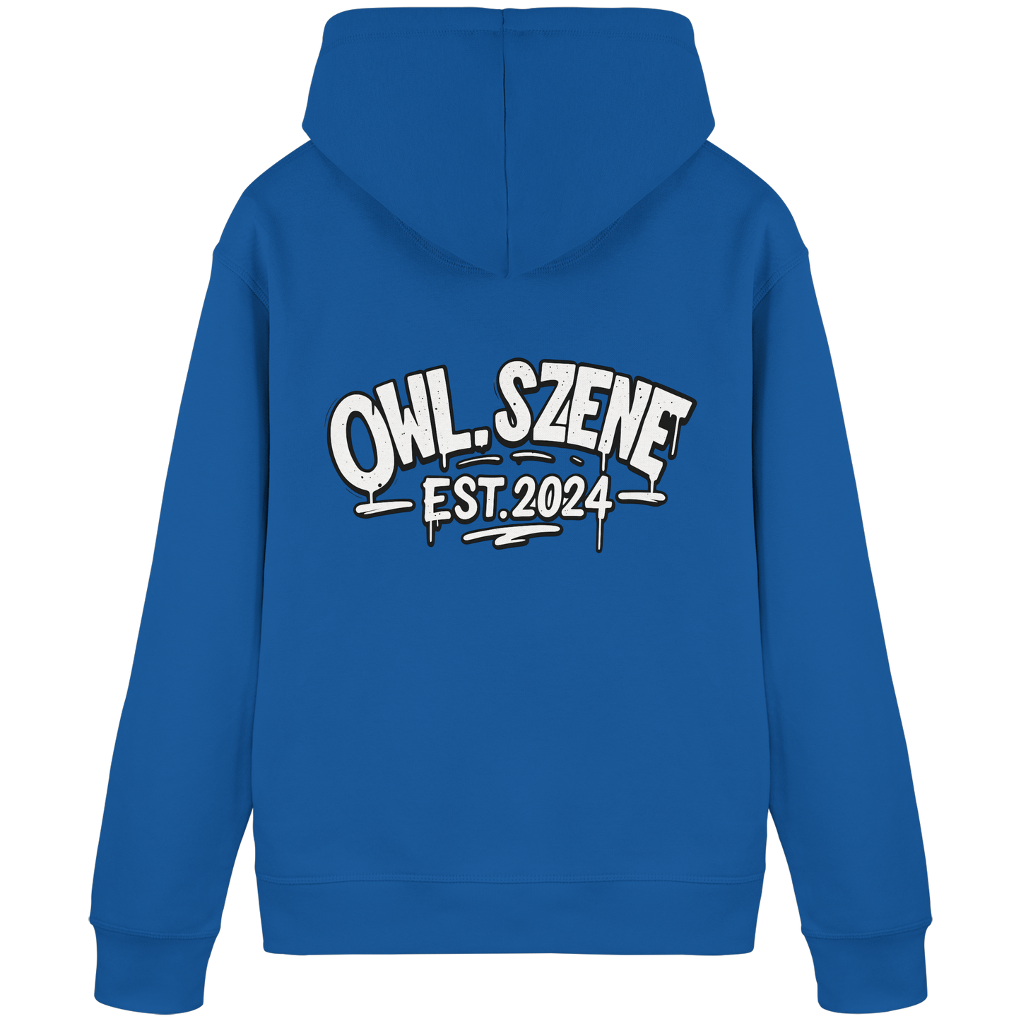 OWL SZENE PREMIUM Hoodie – Kapuzenpullover mit Rückenlogo