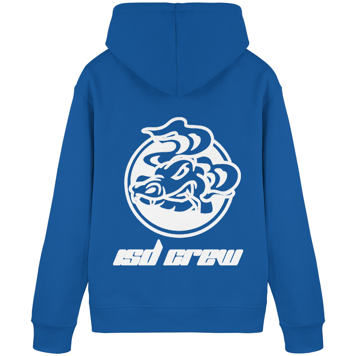 ISD Crew PREMIUM Hoodie – Kapuzenpullover mit Rückenlogo
