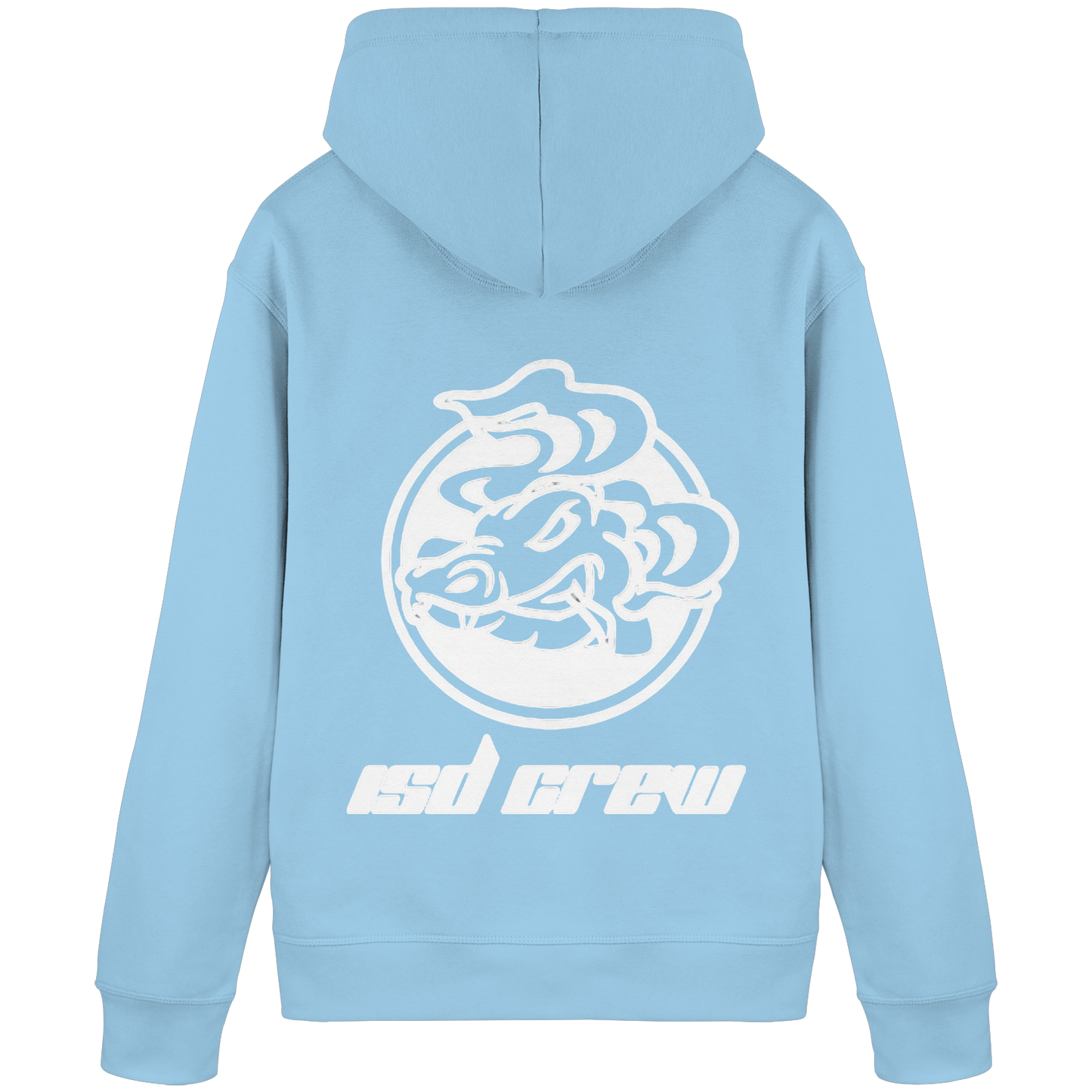 ISD Crew PREMIUM Hoodie – Kapuzenpullover mit Rückenlogo