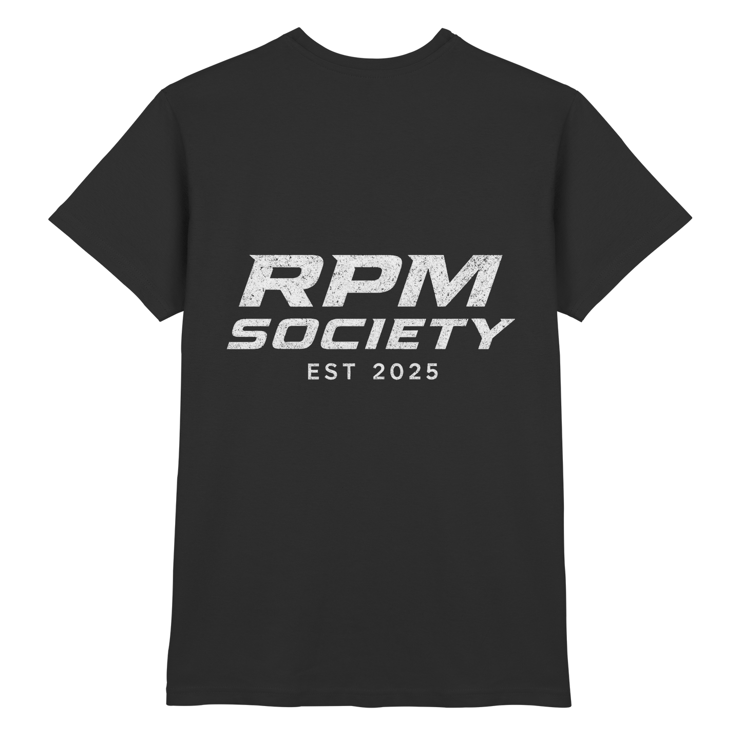 RPM Premium T-Shirt – mit Backprint