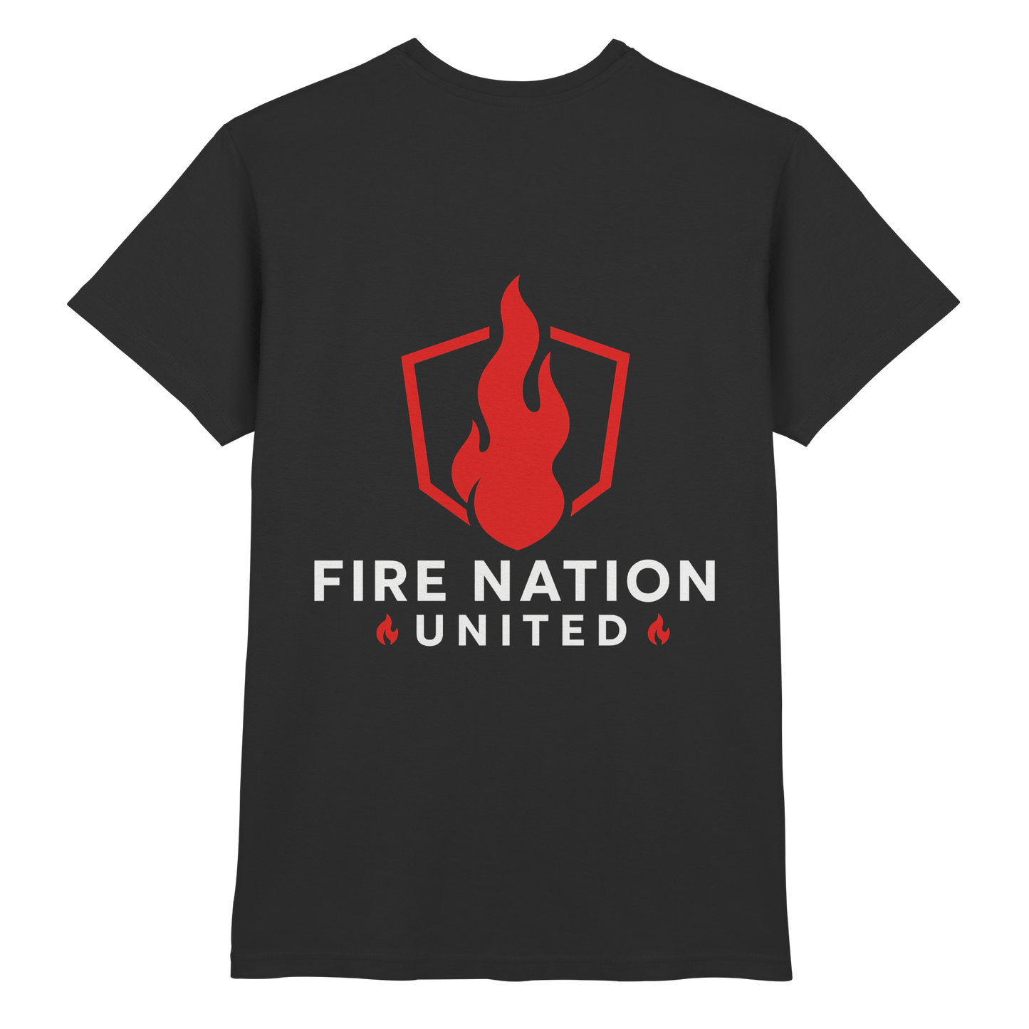 FireNation Premium T-Shirt – mit Backprint