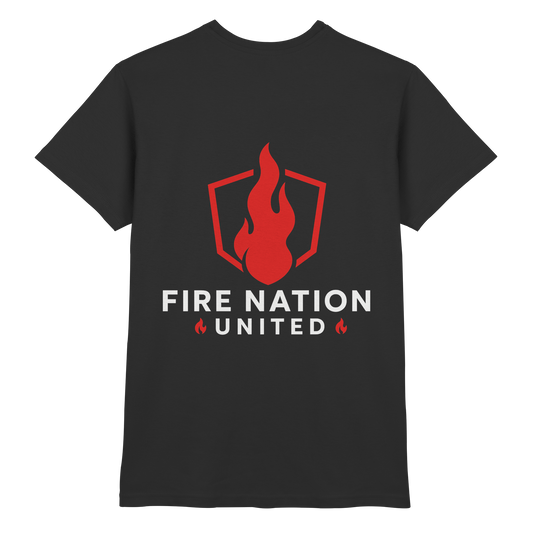 FireNation Premium T-Shirt – mit Backprint