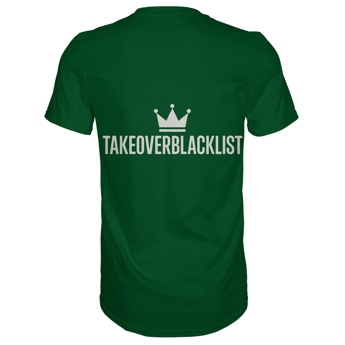 TAKEOVERBLACKLIST Premium T-Shirt – mit Backprint