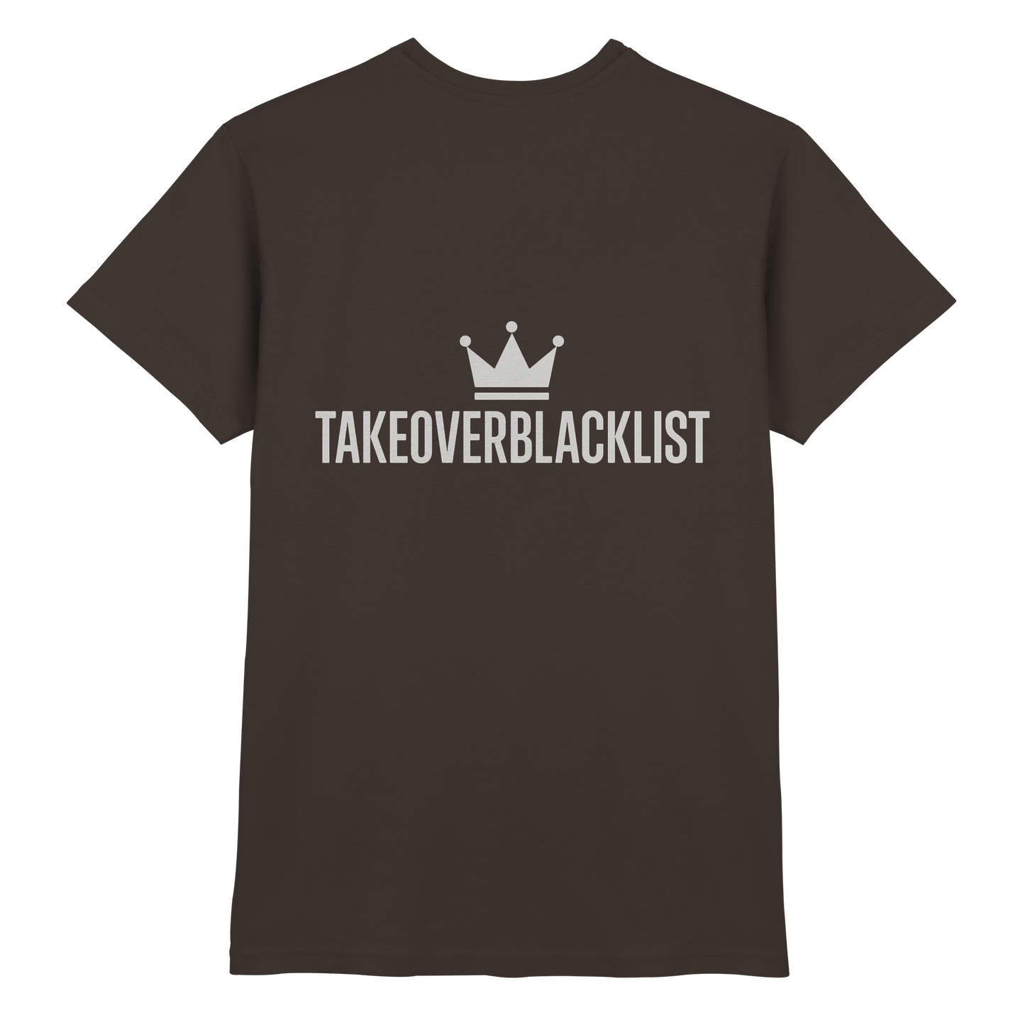 TAKEOVERBLACKLIST Premium T-Shirt – mit Backprint