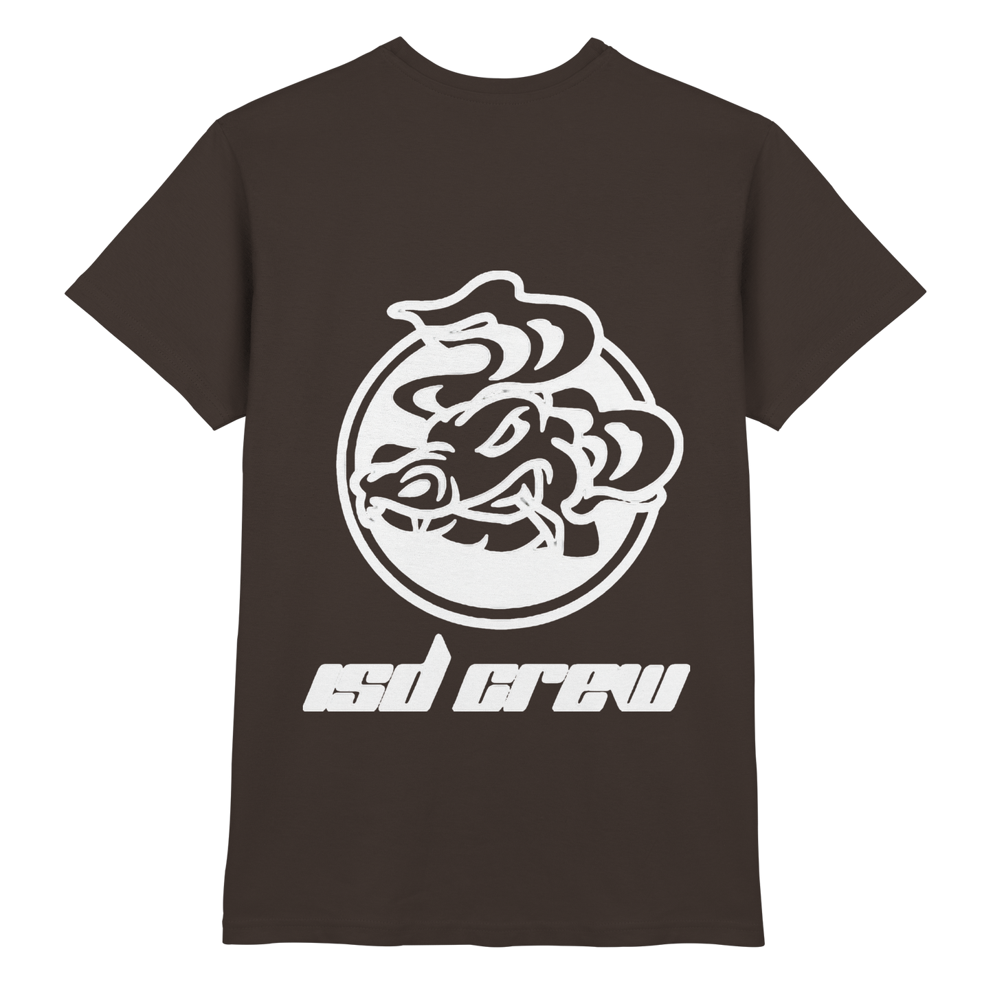 ISD Crew Premium T-Shirt – mit Backprint