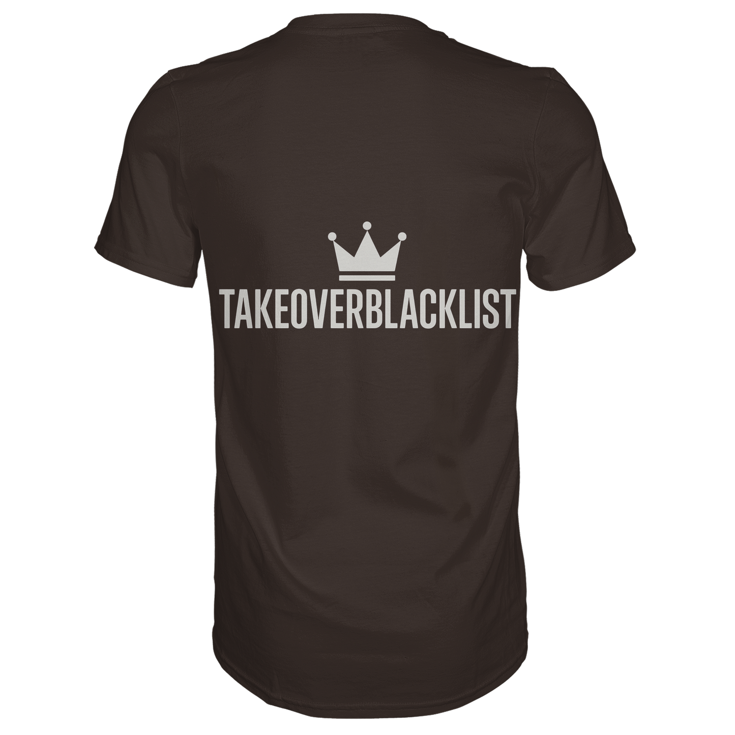 TAKEOVERBLACKLIST Premium T-Shirt – mit Backprint