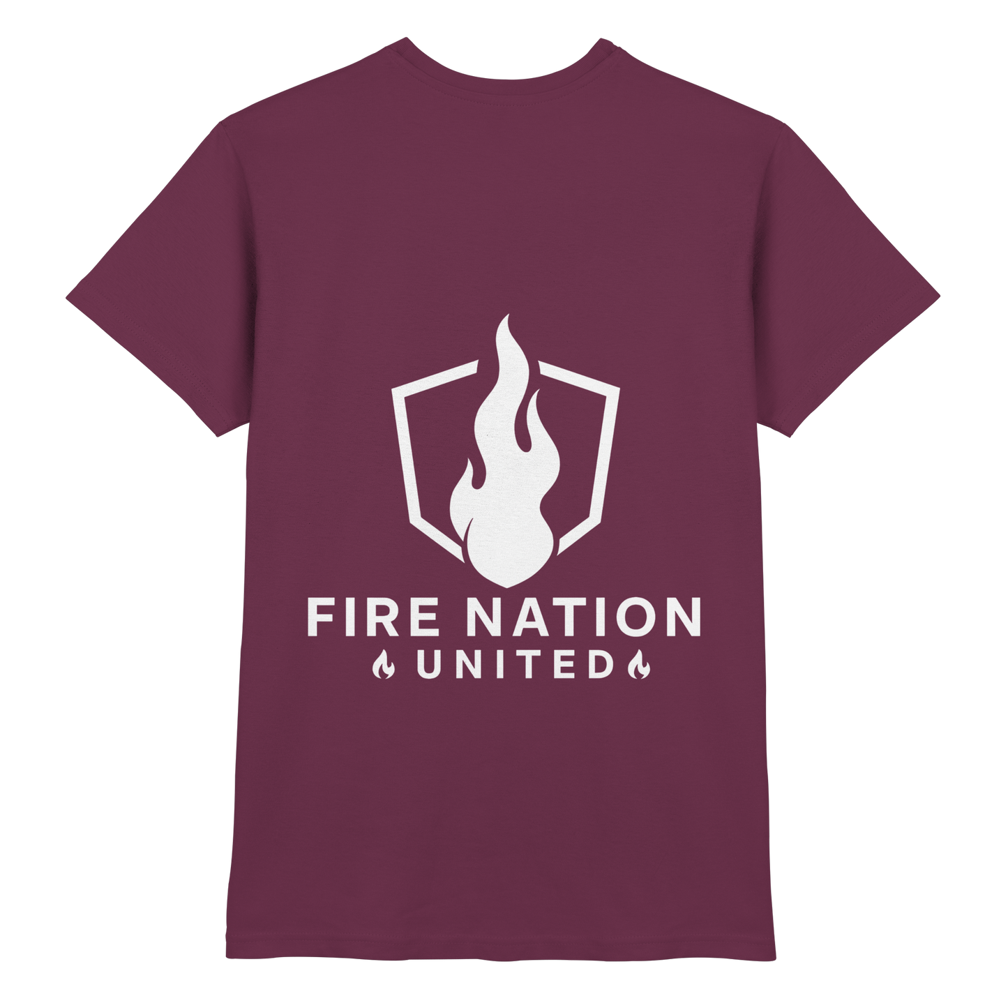 FireNation Premium T-Shirt – mit Backprint