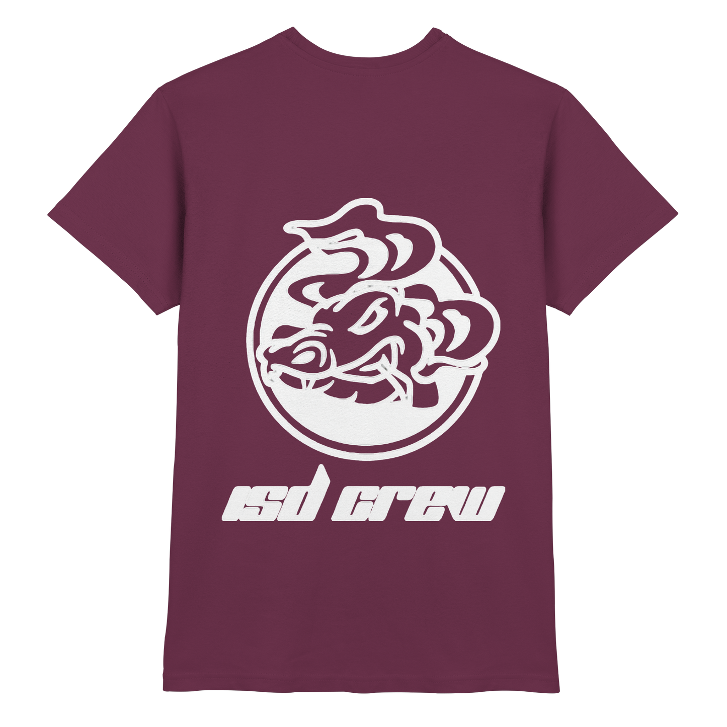 ISD Crew Premium T-Shirt – mit Backprint