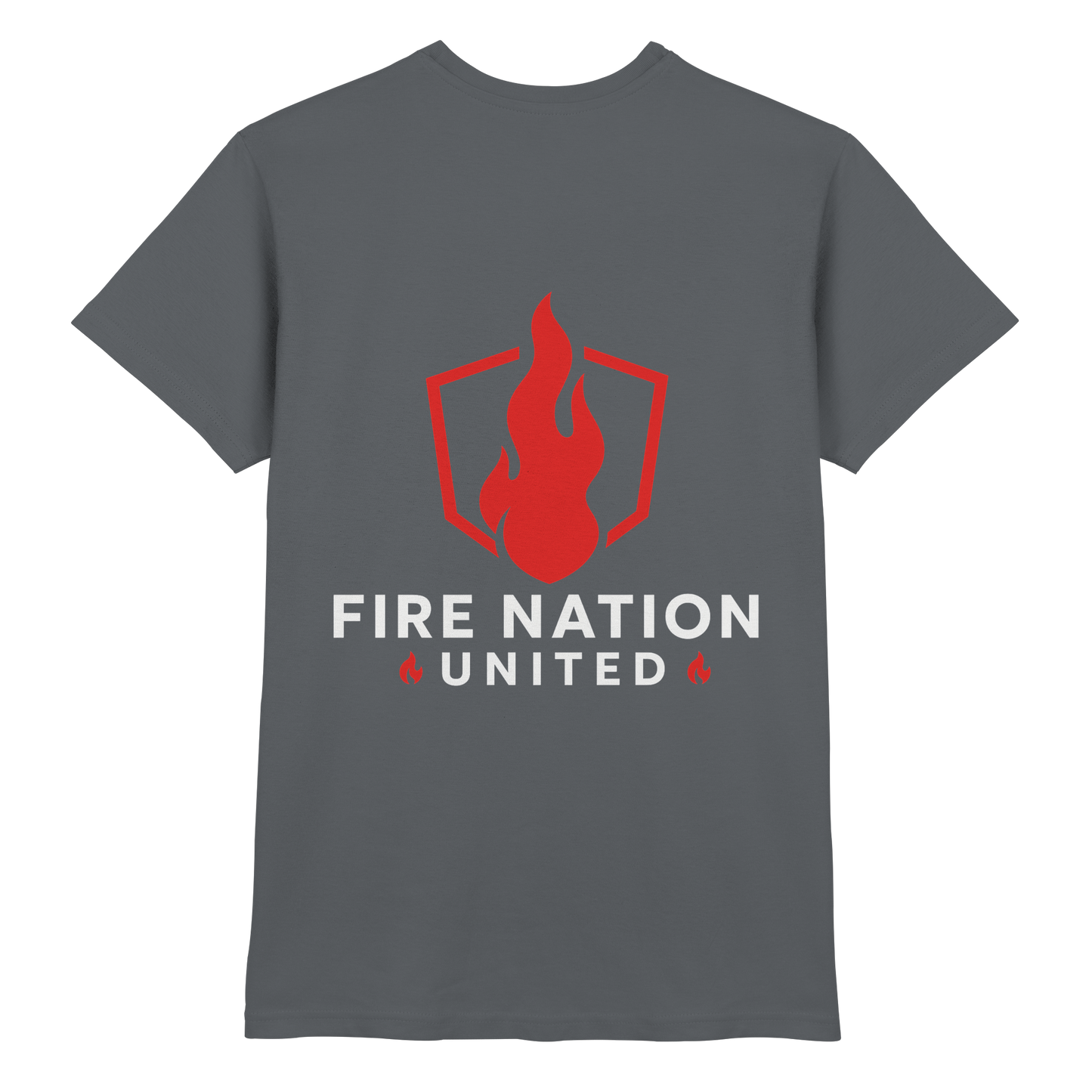 FireNation Premium T-Shirt – mit Backprint