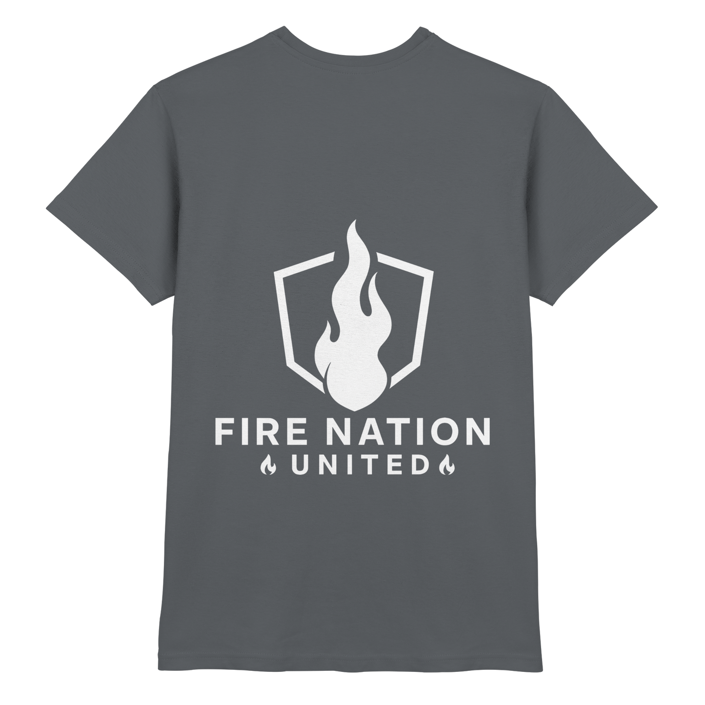 FireNation Premium T-Shirt – mit Backprint