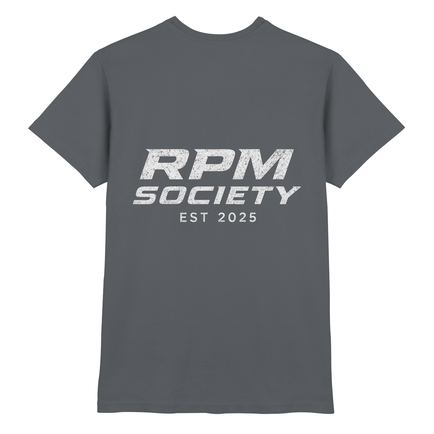RPM Premium T-Shirt – mit Backprint