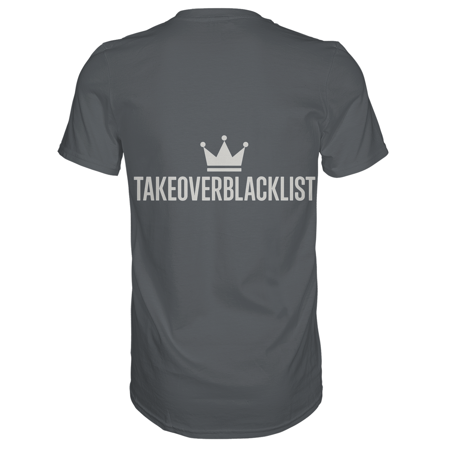 TAKEOVERBLACKLIST Premium T-Shirt – mit Backprint