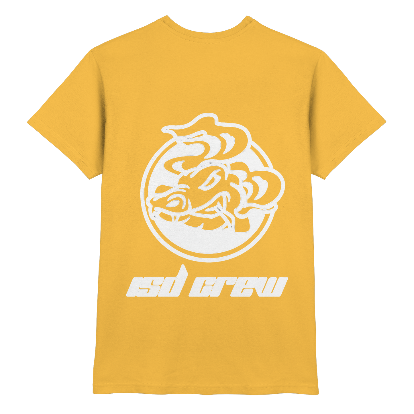 ISD Crew Premium T-Shirt – mit Backprint