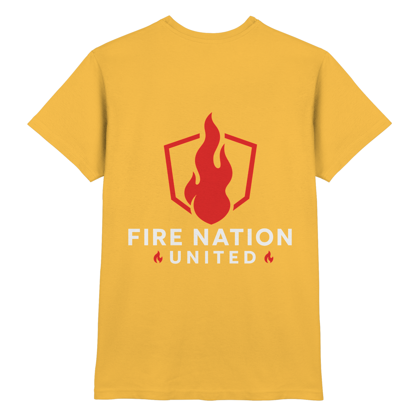 FireNation Premium T-Shirt – mit Backprint