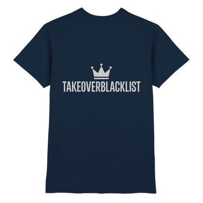 TAKEOVERBLACKLIST Premium T-Shirt – mit Backprint