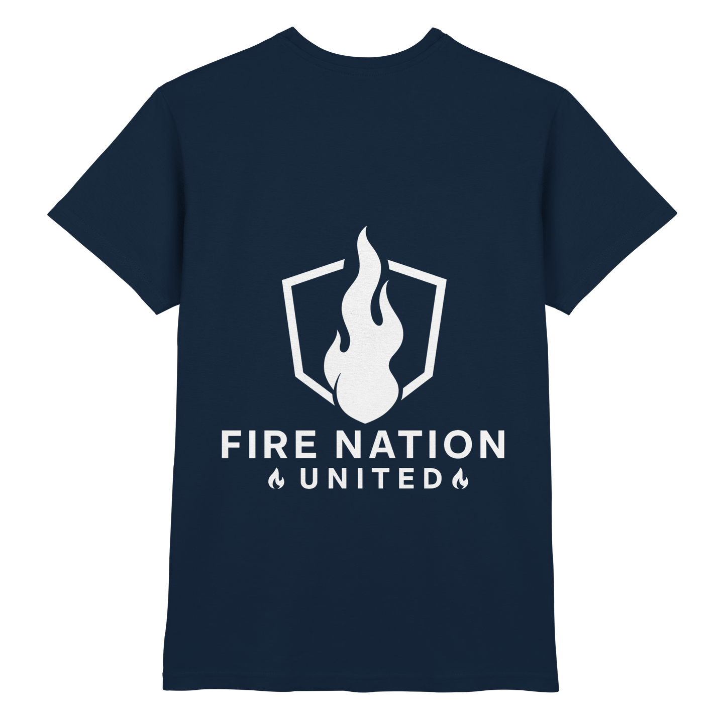FireNation Premium T-Shirt – mit Backprint