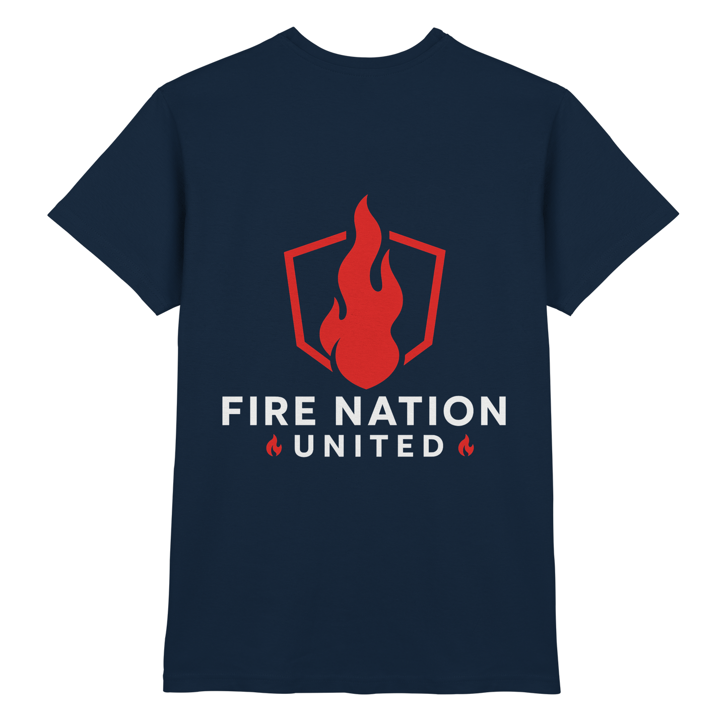 FireNation Premium T-Shirt – mit Backprint