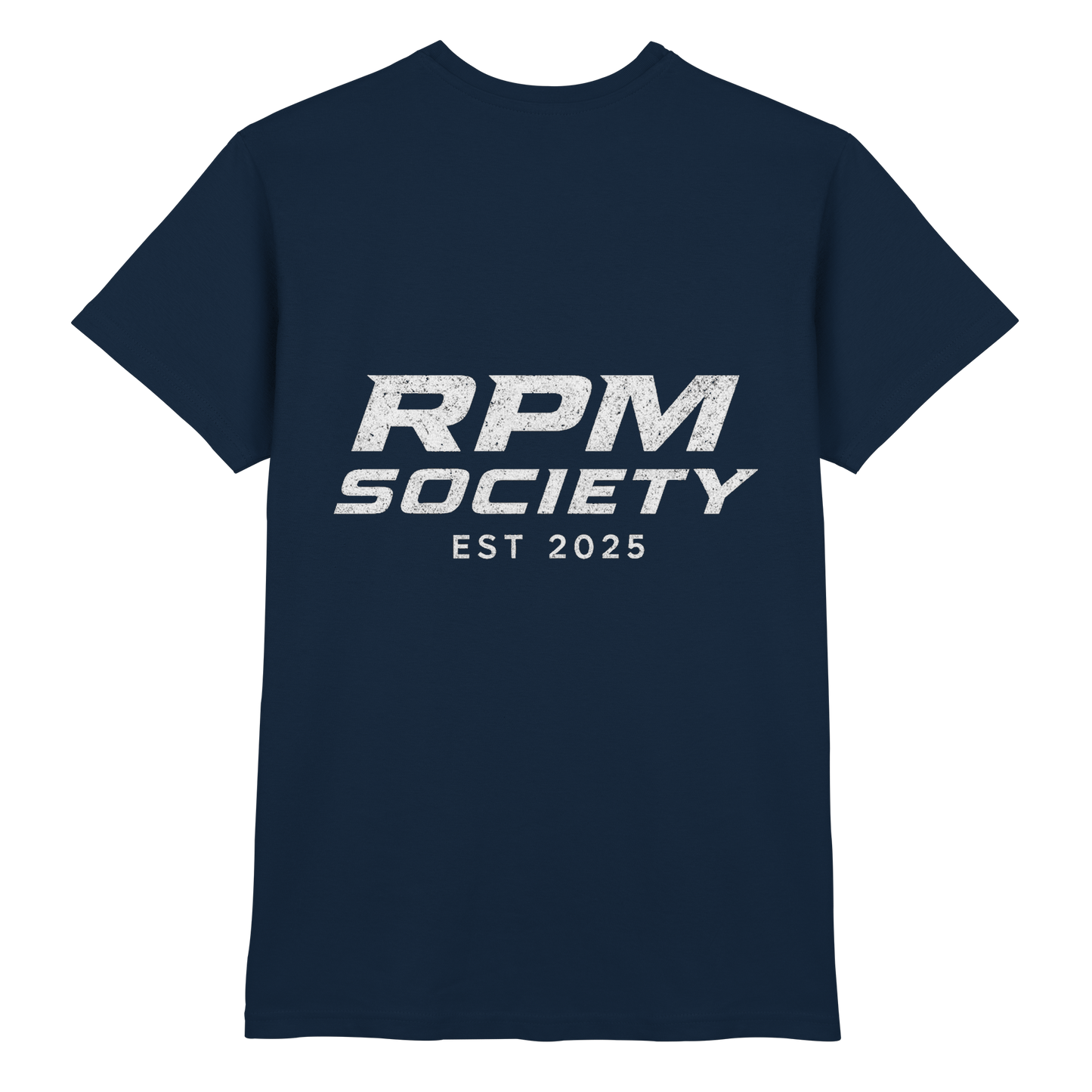 RPM Premium T-Shirt – mit Backprint