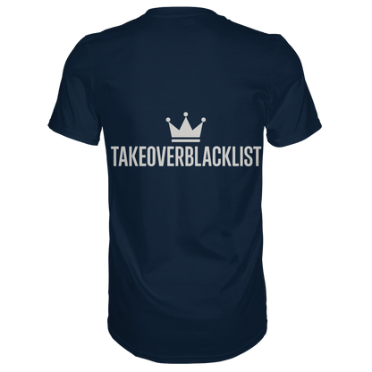 TAKEOVERBLACKLIST Premium T-Shirt – mit Backprint