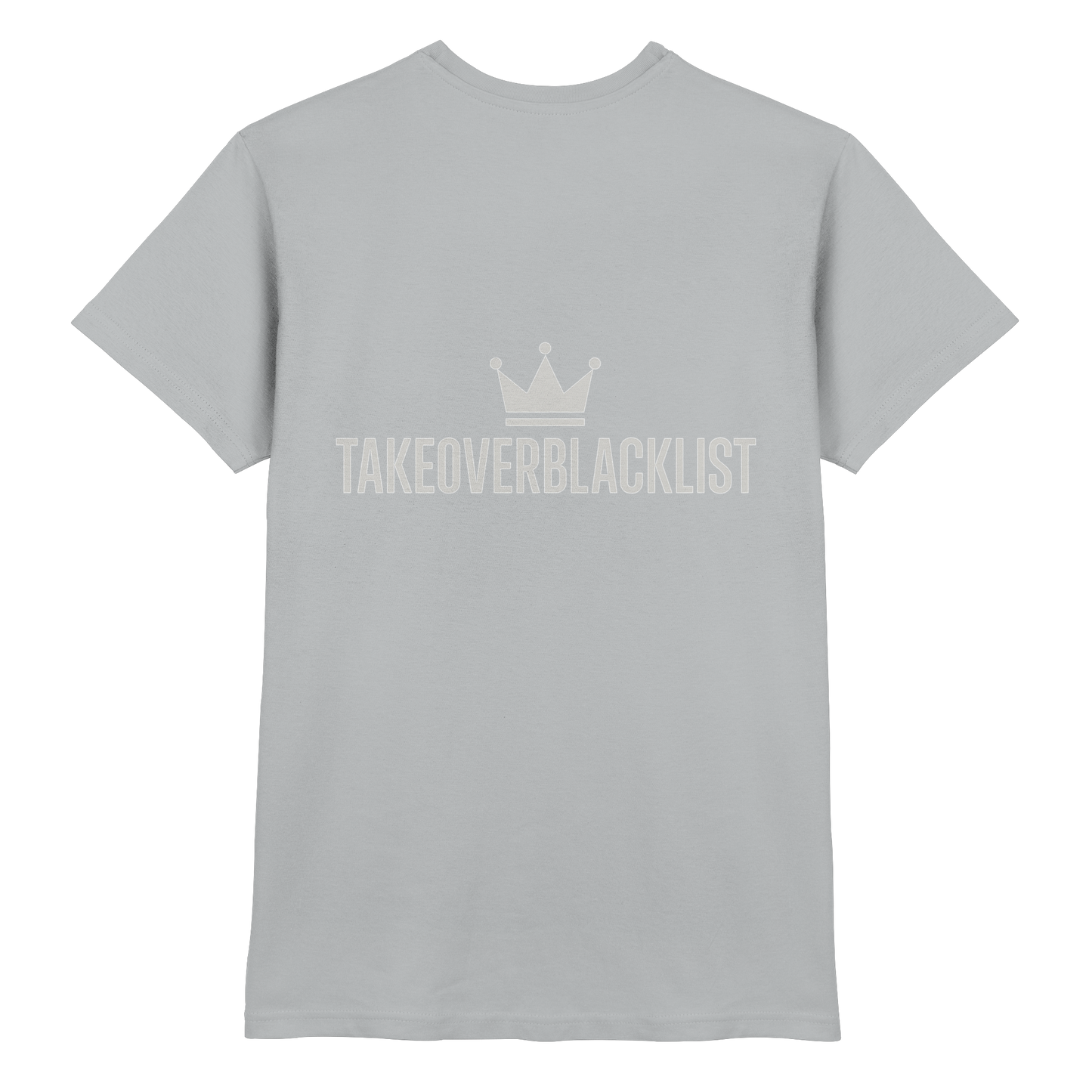 TAKEOVERBLACKLIST Premium T-Shirt – mit Backprint