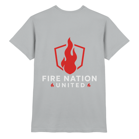 FireNation Premium T-Shirt – mit Backprint