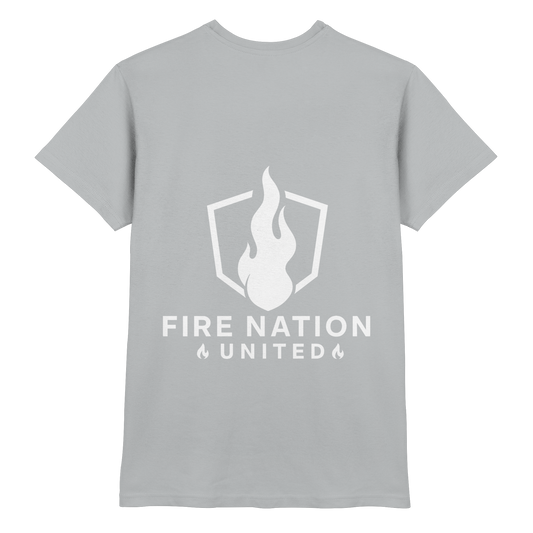FireNation Premium T-Shirt – mit Backprint