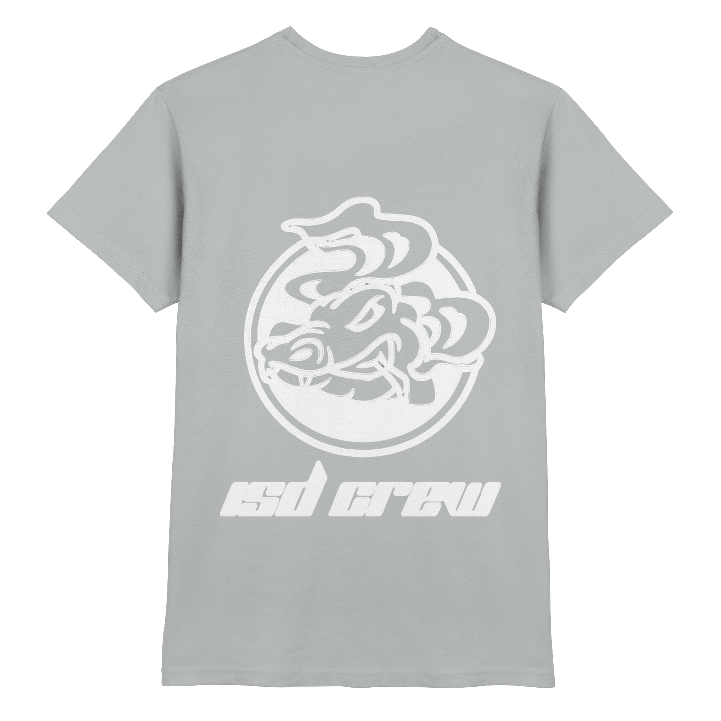 ISD Crew Premium T-Shirt – mit Backprint