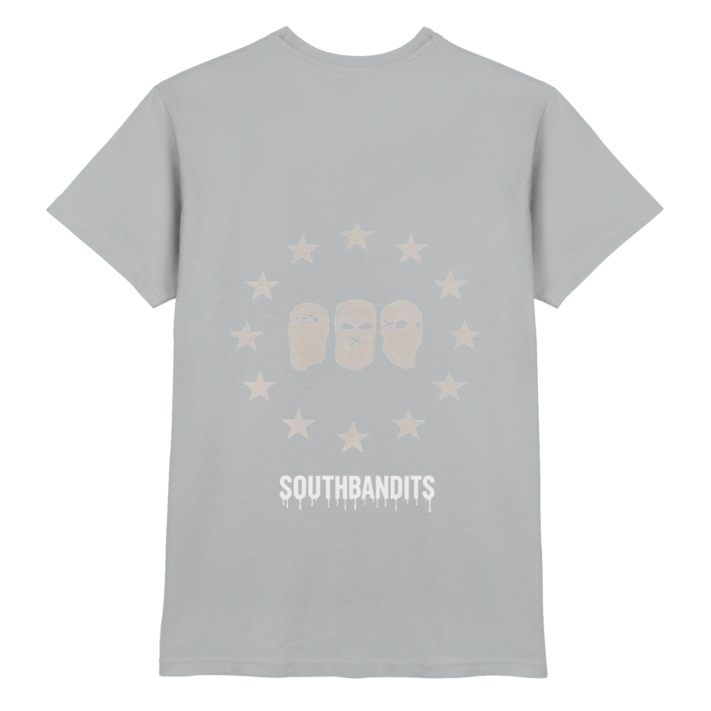 SOUTHBANDITS Premium T-Shirt – Schwarzes Streetwear Shirt mit Masken-Logo