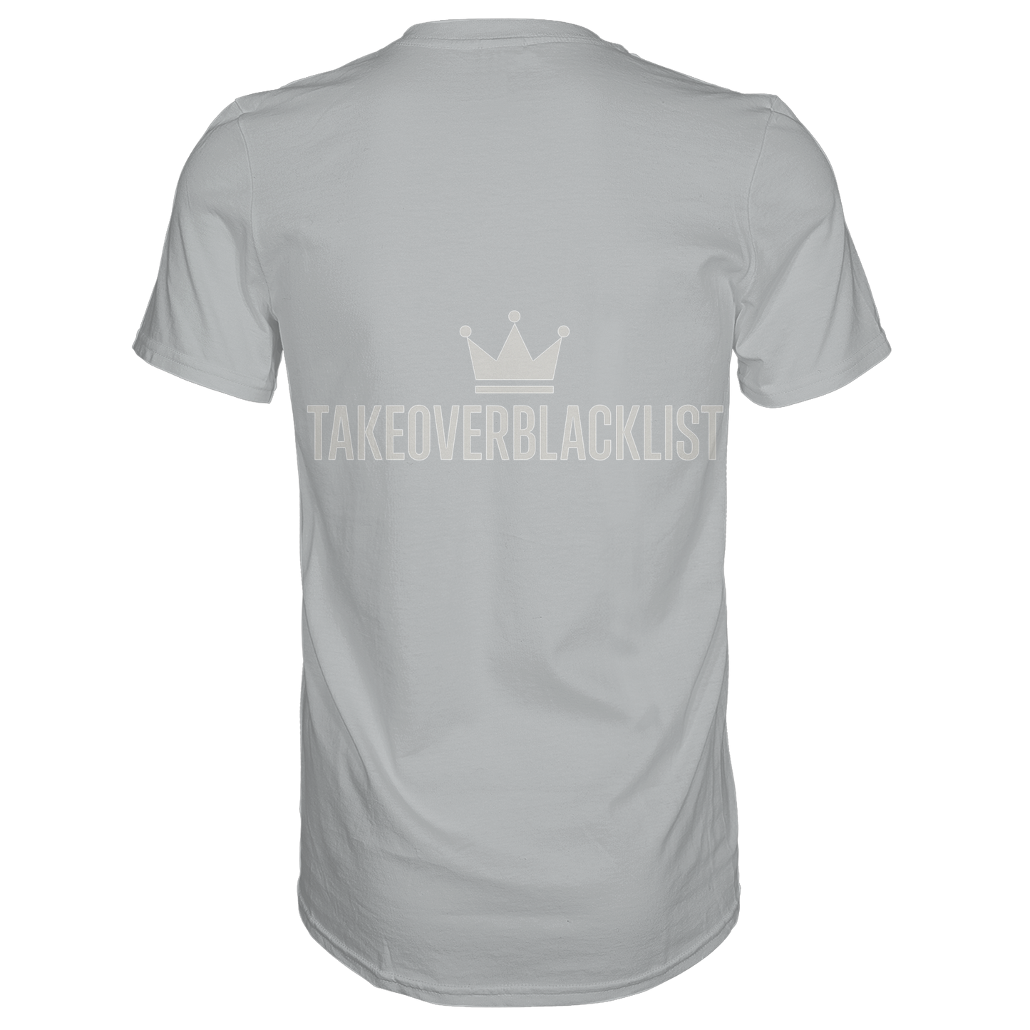 TAKEOVERBLACKLIST Premium T-Shirt – mit Backprint