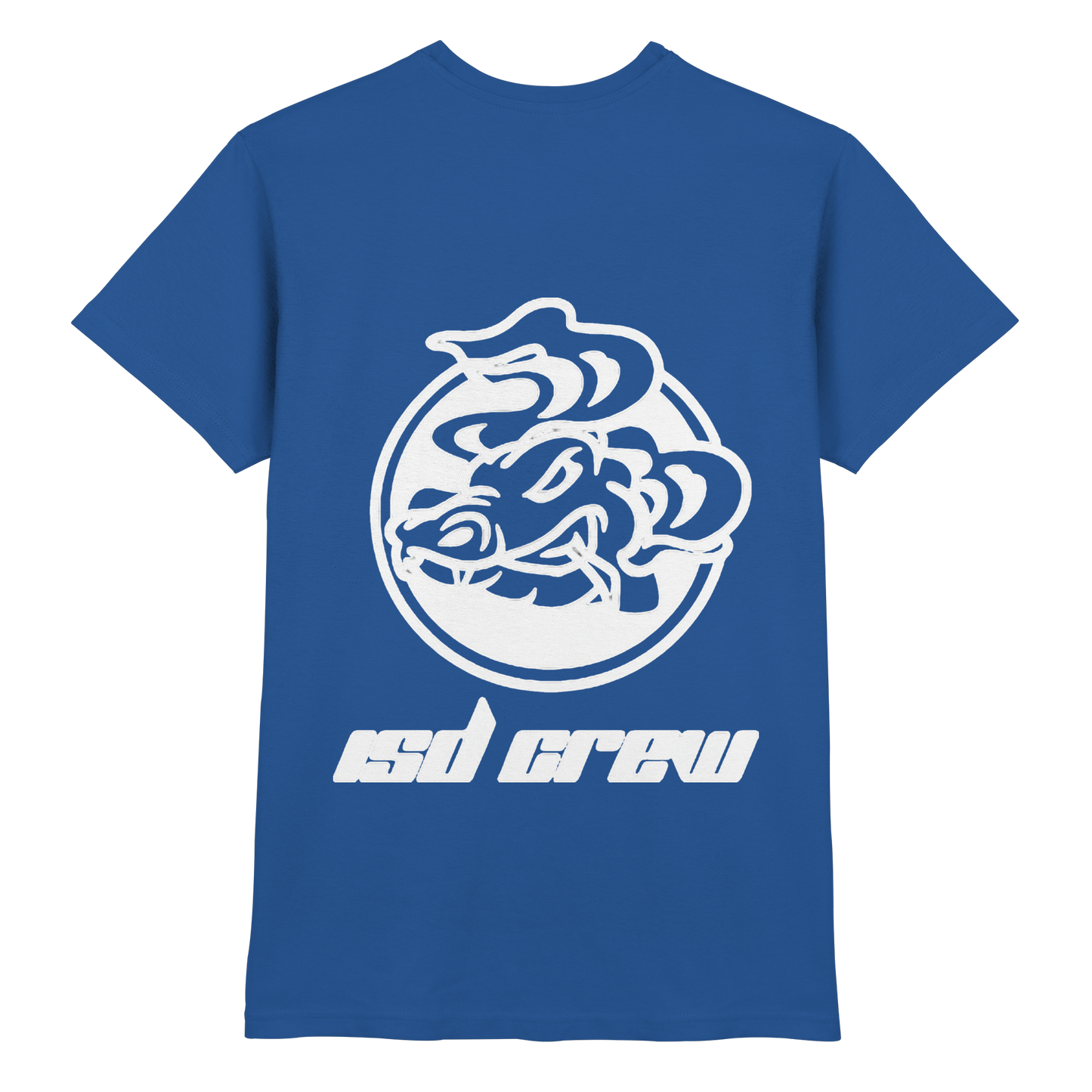 ISD Crew Premium T-Shirt – mit Backprint
