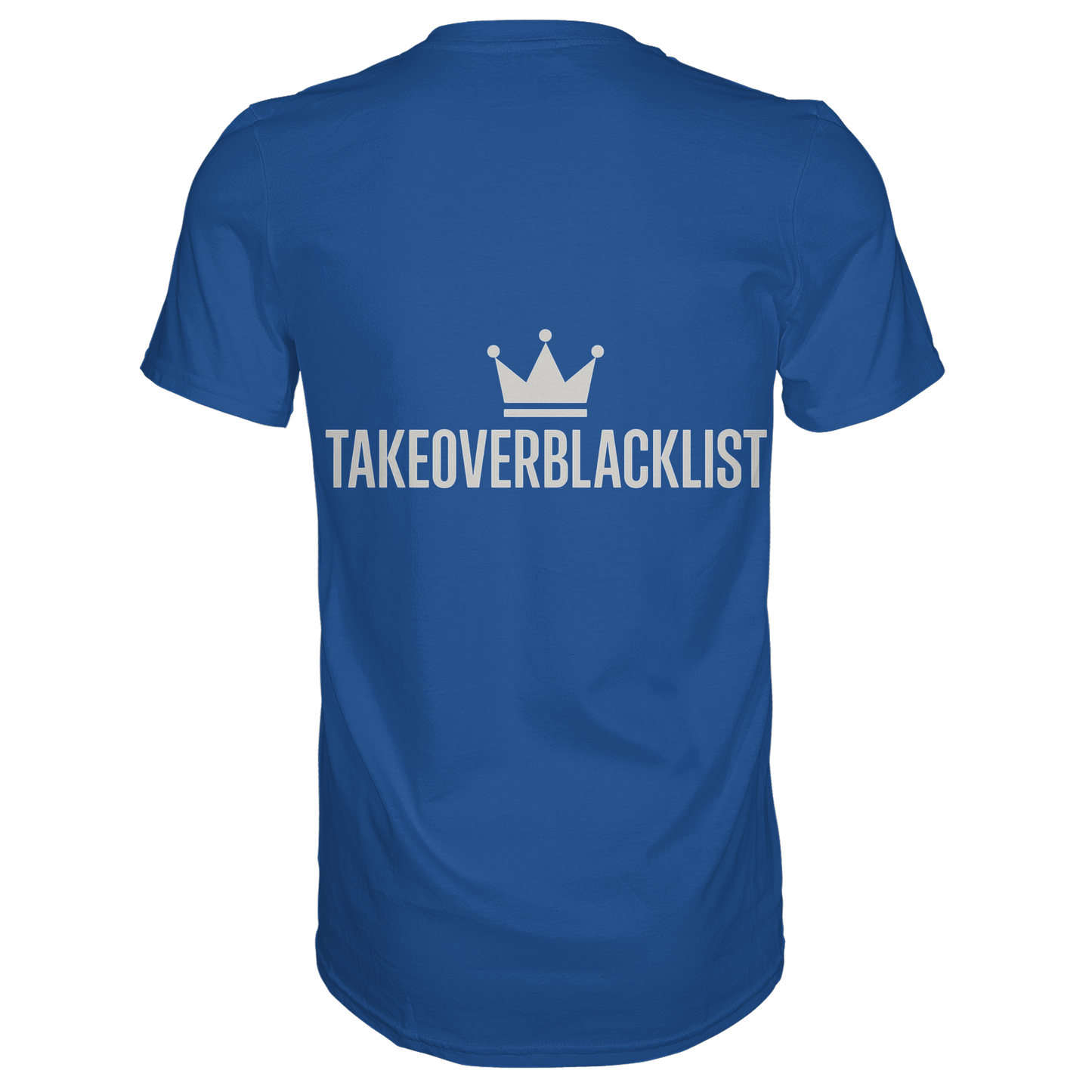 TAKEOVERBLACKLIST Premium T-Shirt – mit Backprint