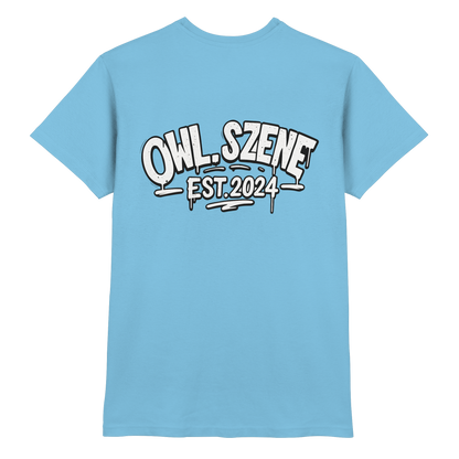 OWL SZENE Premium T-Shirt – mit Backprint